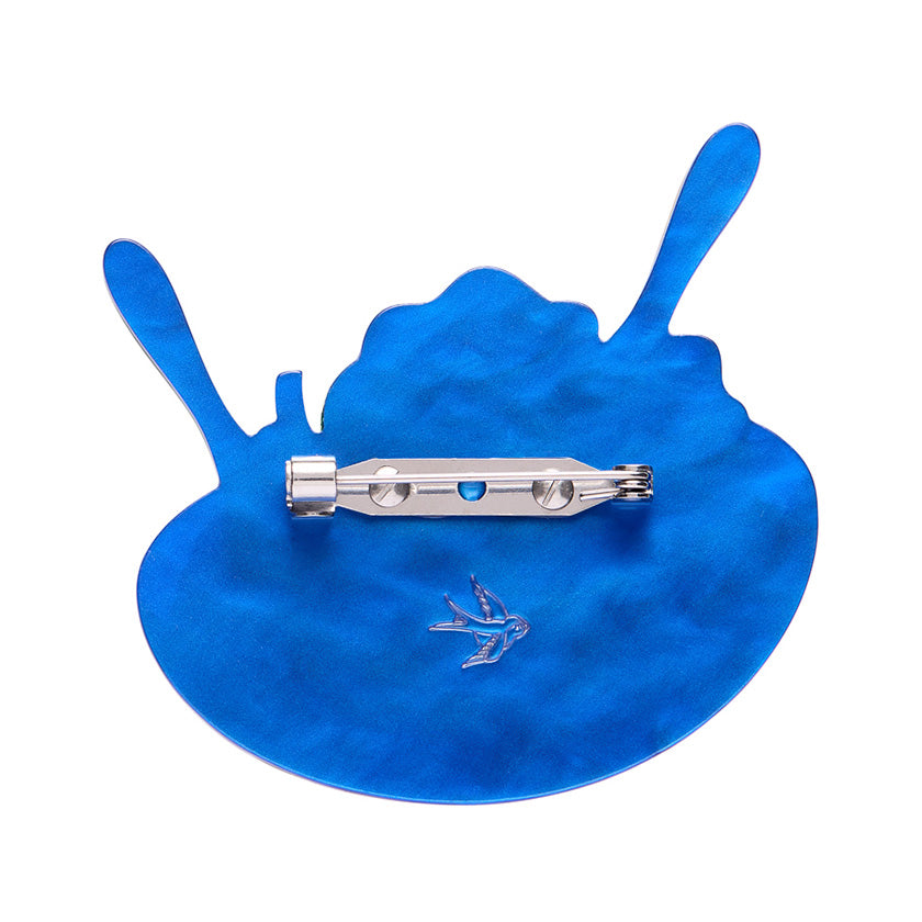 Greek Salad Brooch by Erstwilder