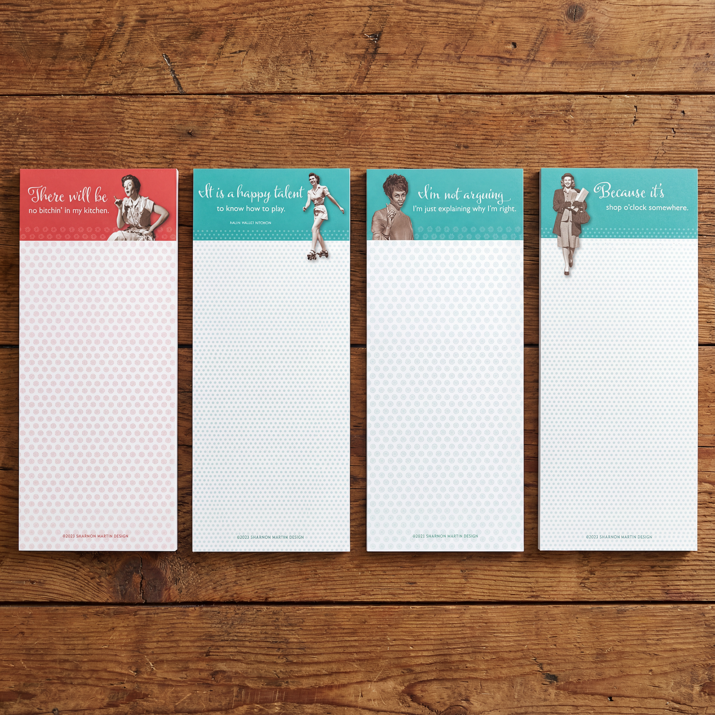 It is a Happy Talent to Know How to Play Magnetic List Notepad | Ralph Waldo Emerson Quote - Osadia Concept Store