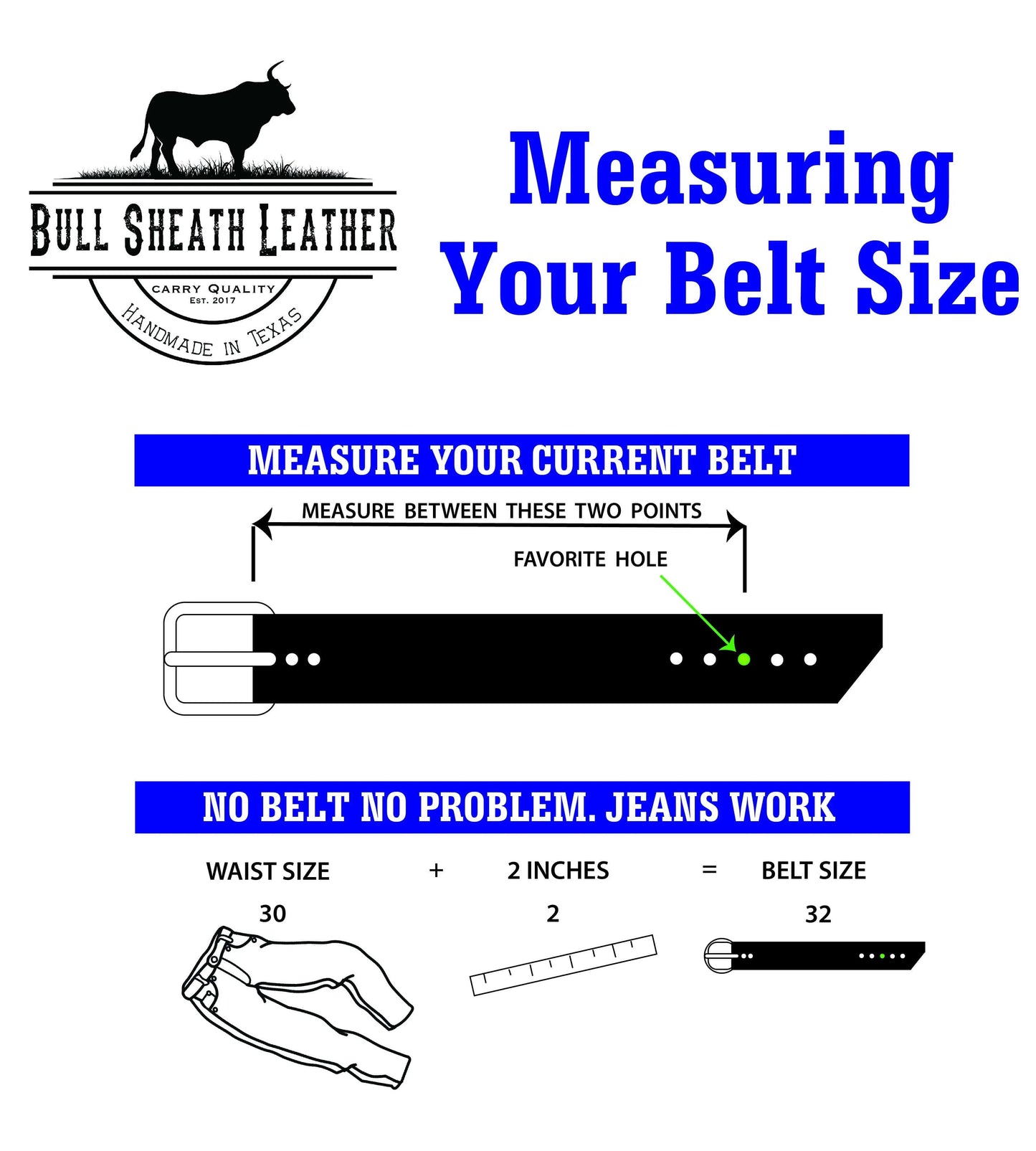 Men's Leather Belt - Oak Brown