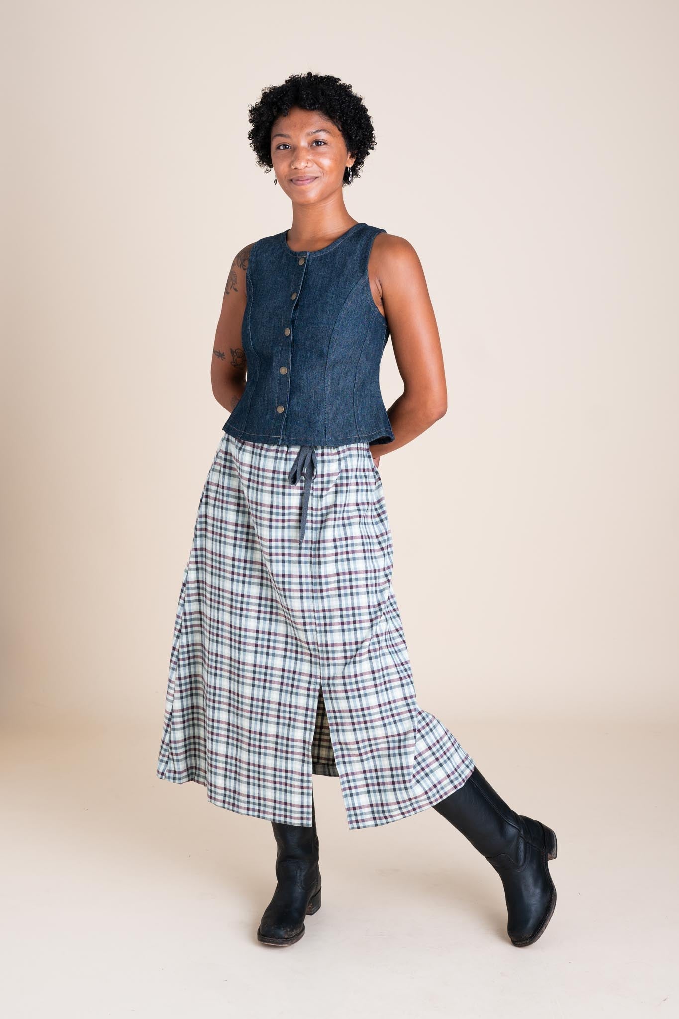 Esme Skirt in Grove