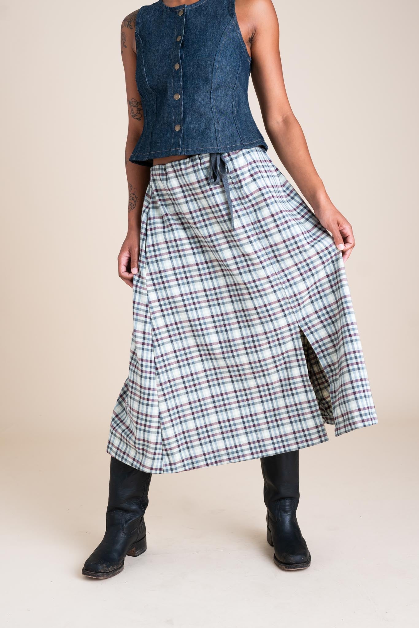 Esme Skirt in Grove