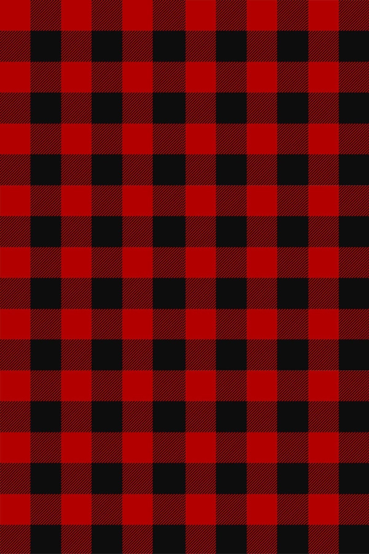 Buffalo Plaid Red & Black