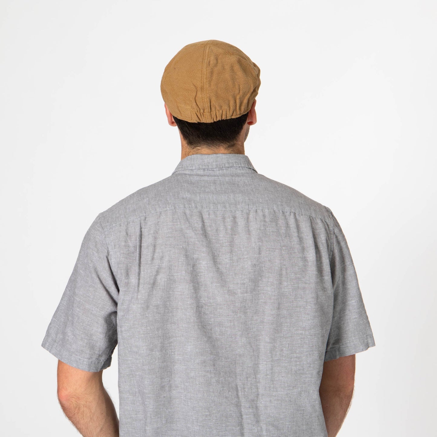Mens Washed Cotton Twill Driver Cap
