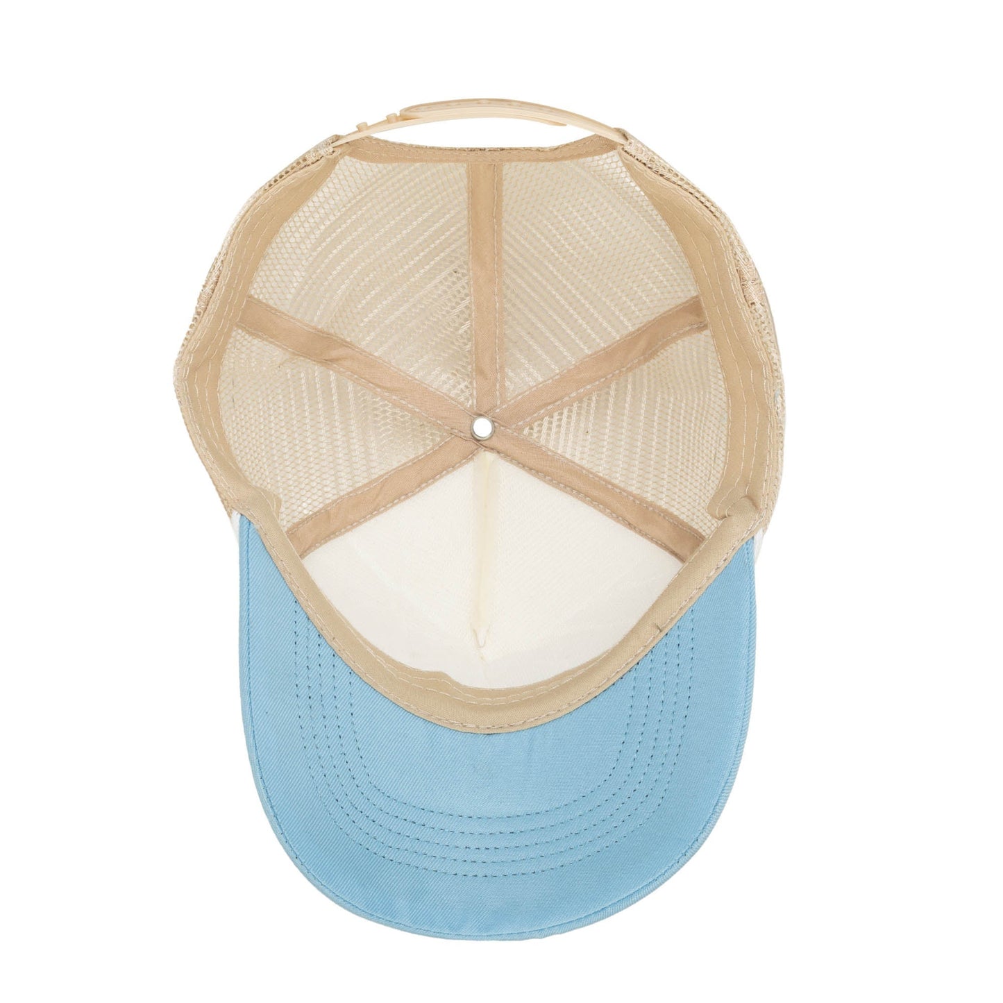 Cut and Sew Trucker Hat with Roller-skate Graphic
