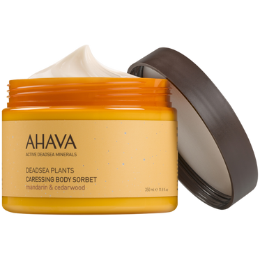 Ahava Mandarin and Cedarwood Caressing Body Sorbet, 11.8 Oz