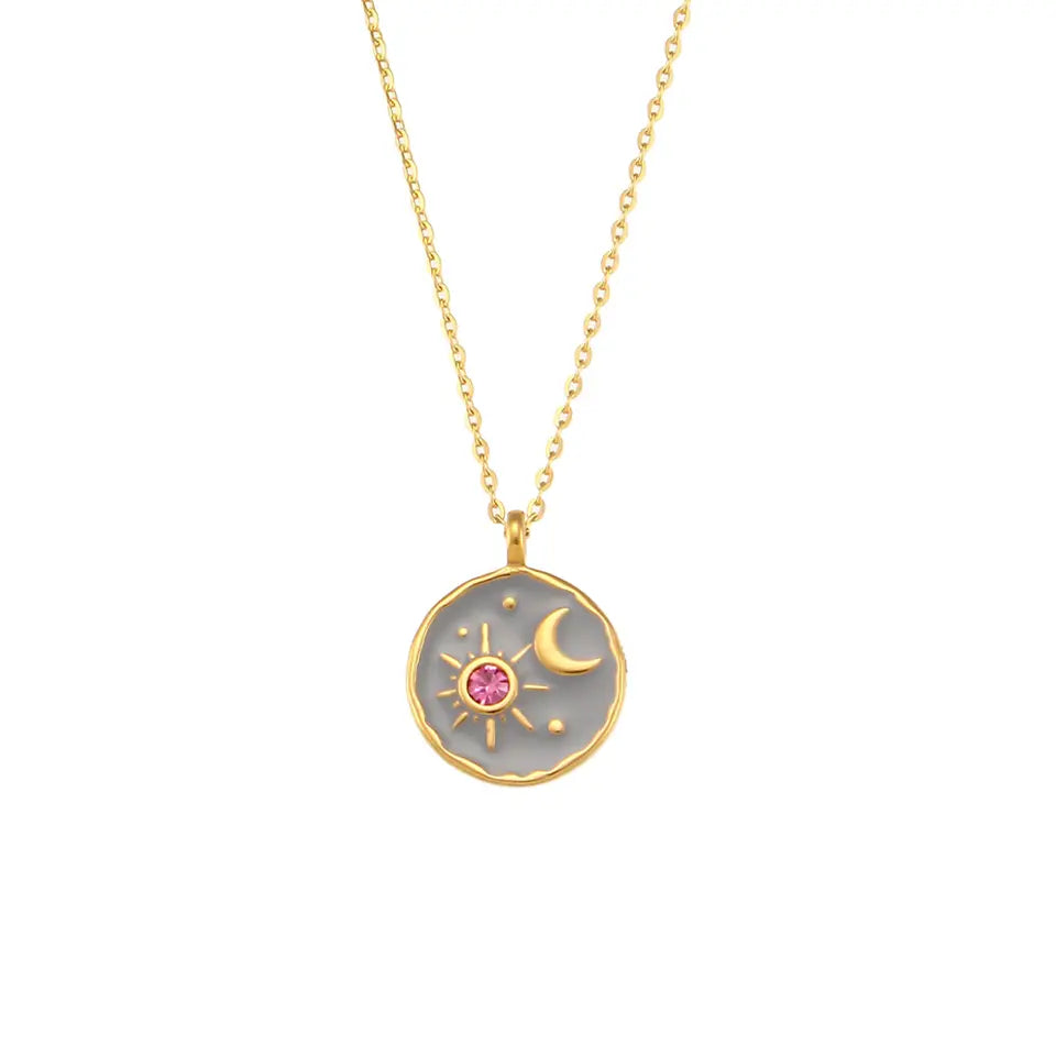 Celestial Love Vintage Necklace