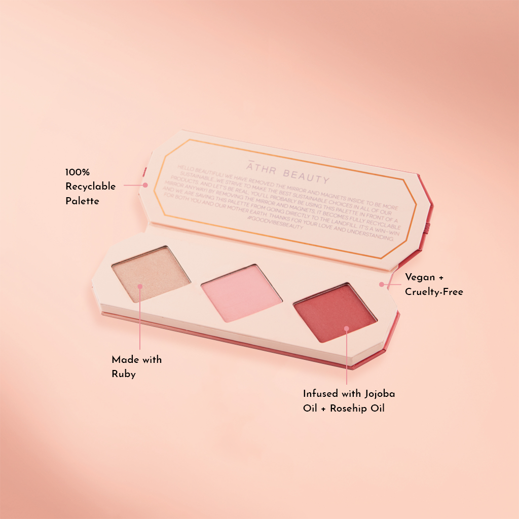 Crystal Charged Cheek Palette - Osadia Concept Store