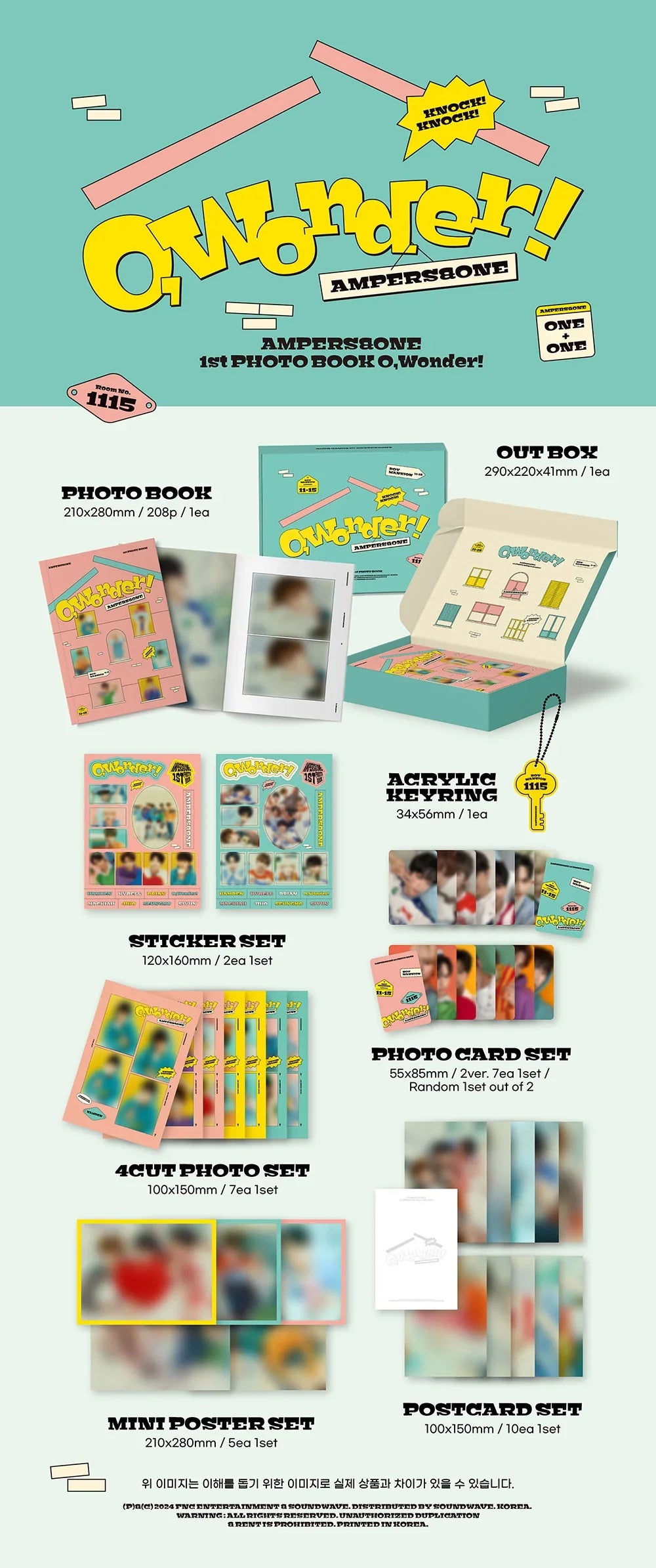 Ampers&One 1st Photobook - O, Wonder!