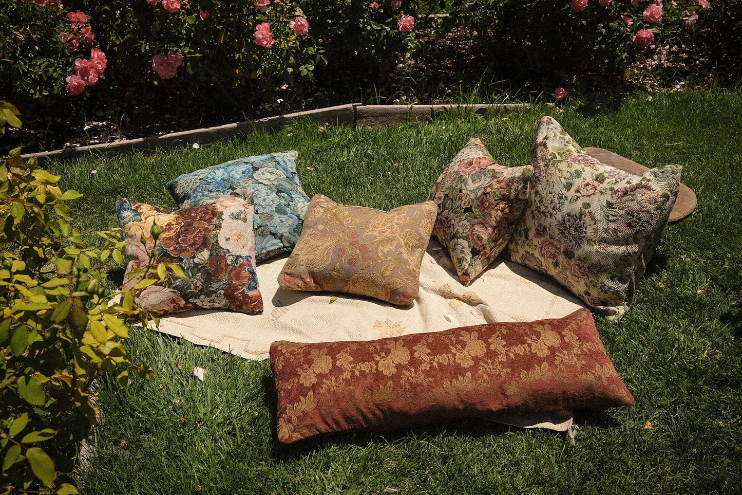 Celeste Reversible Tapestry Pillow