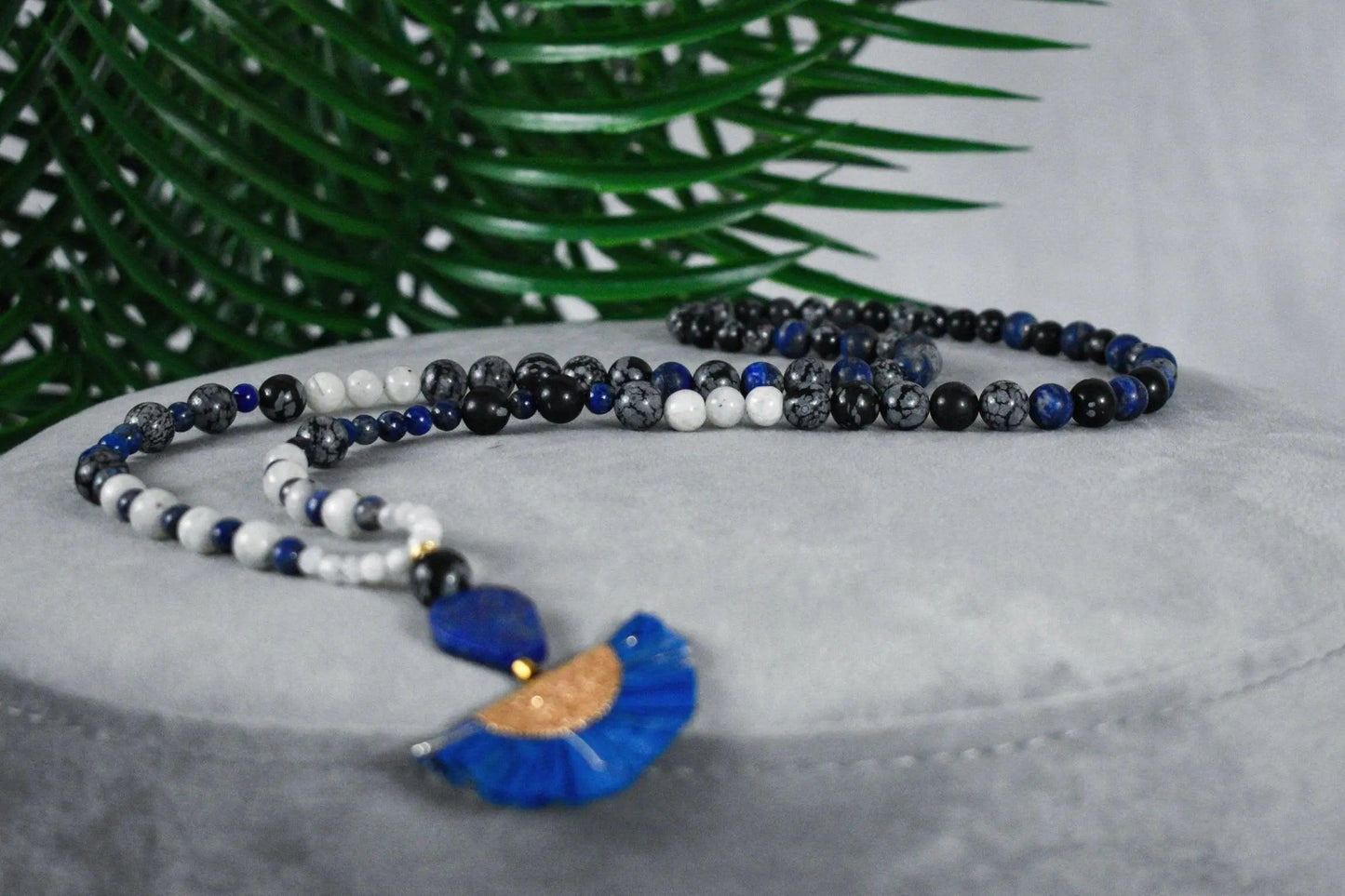 Austerity Mala Beaded Necklace