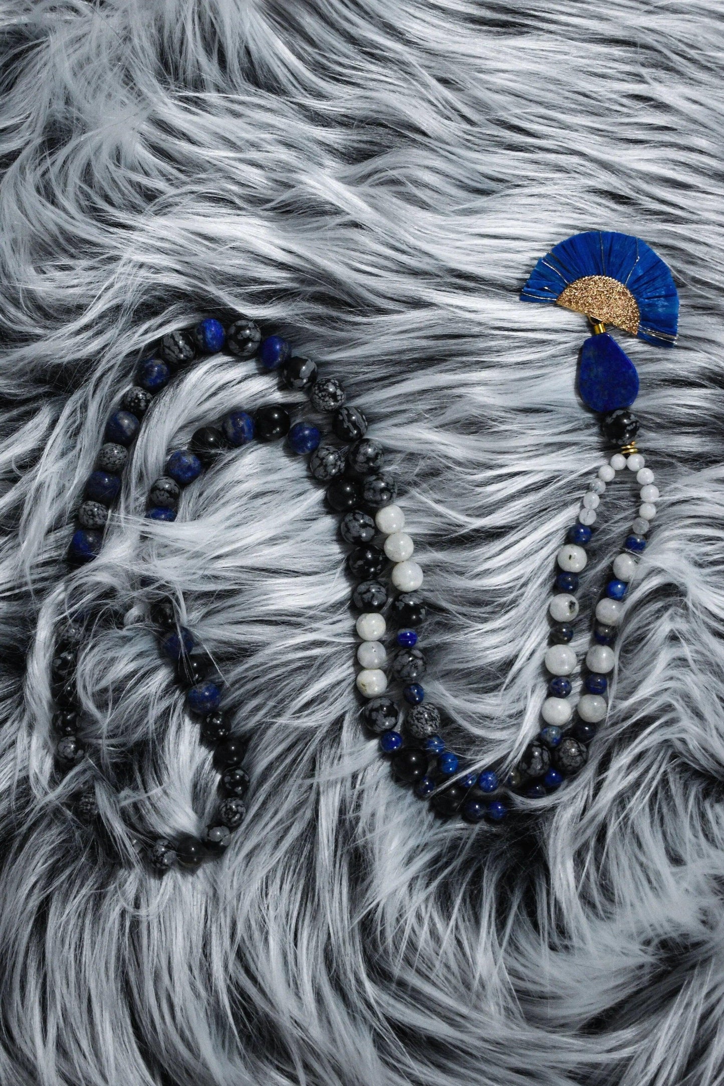 Austerity Mala Beaded Necklace