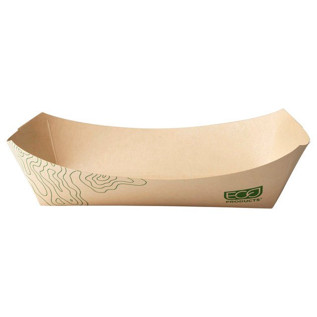 Eco-Products GreenStripe Renewable & Compostable Food Tray, 5 lb (QTY 500), SKU EP-FT5