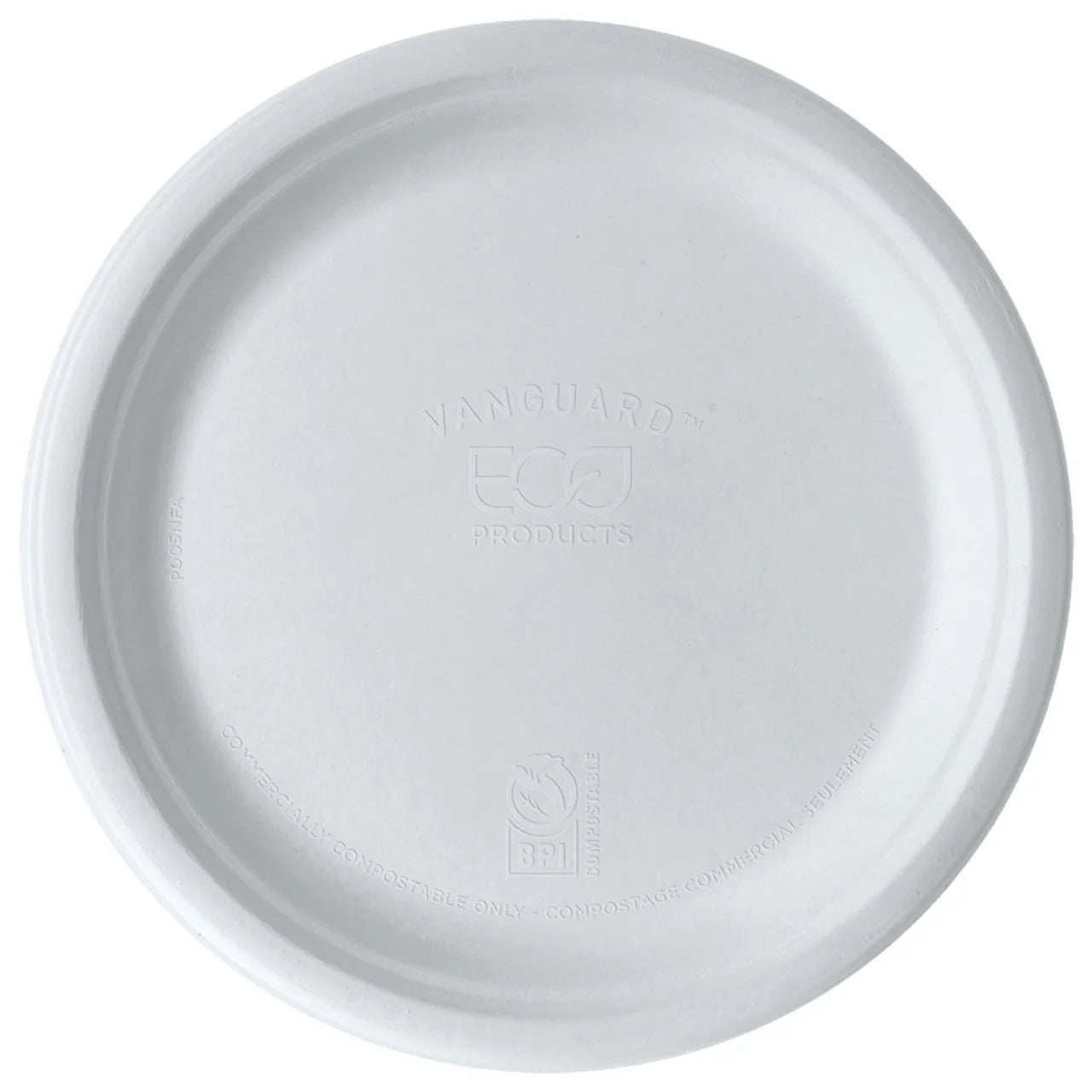 Eco-Products Vanguard 10in Compostable Fiber Plates (QTY 500), SKU EP-P005NFA
