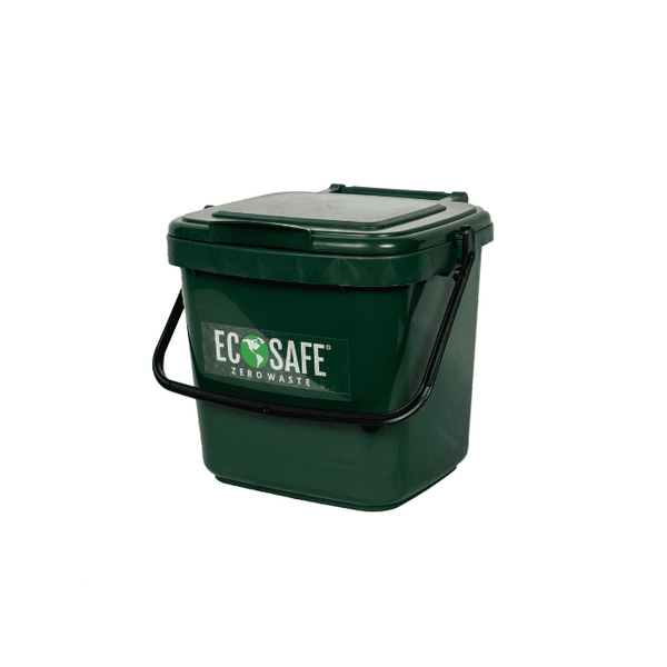 EcoSafe 2.5 Gallon Bin Caddy & Liners (QTY: 1 Bin + 90 Liners)