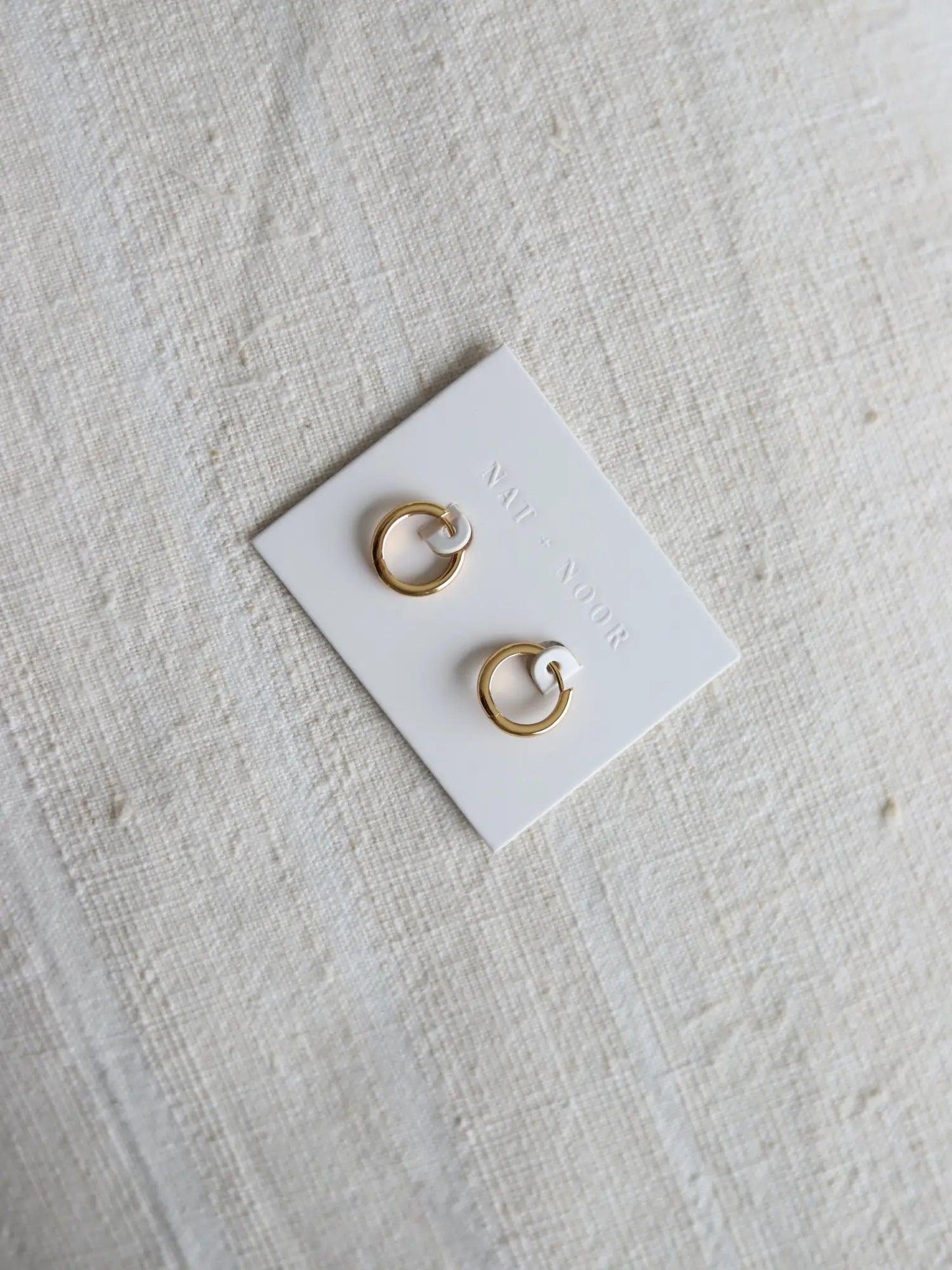 Eternal Gold Huggie Hoop Earrings