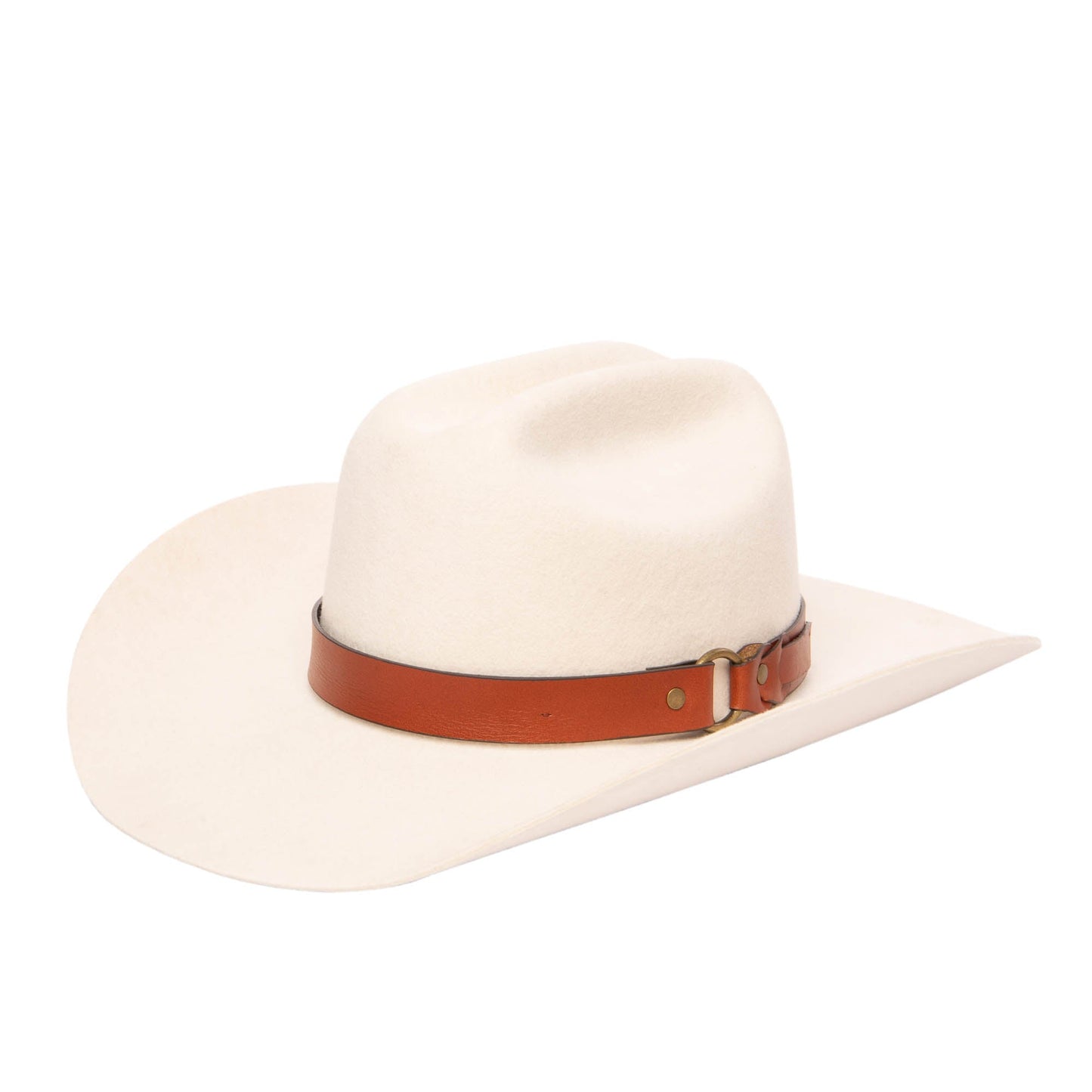 Women's Cowboy Hat with Aged Leather Band by FRYE
