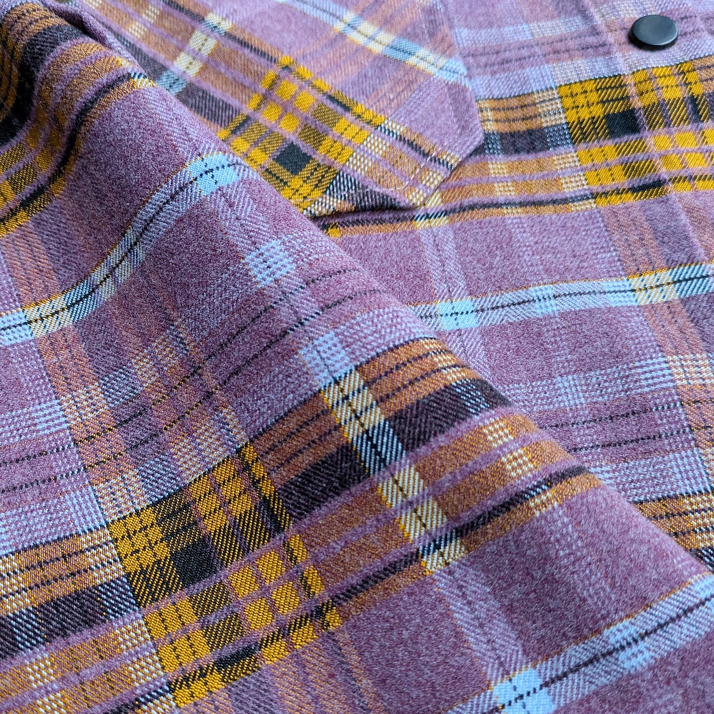 Women's Highland Tech Flannel - Lilac/Gold/Black