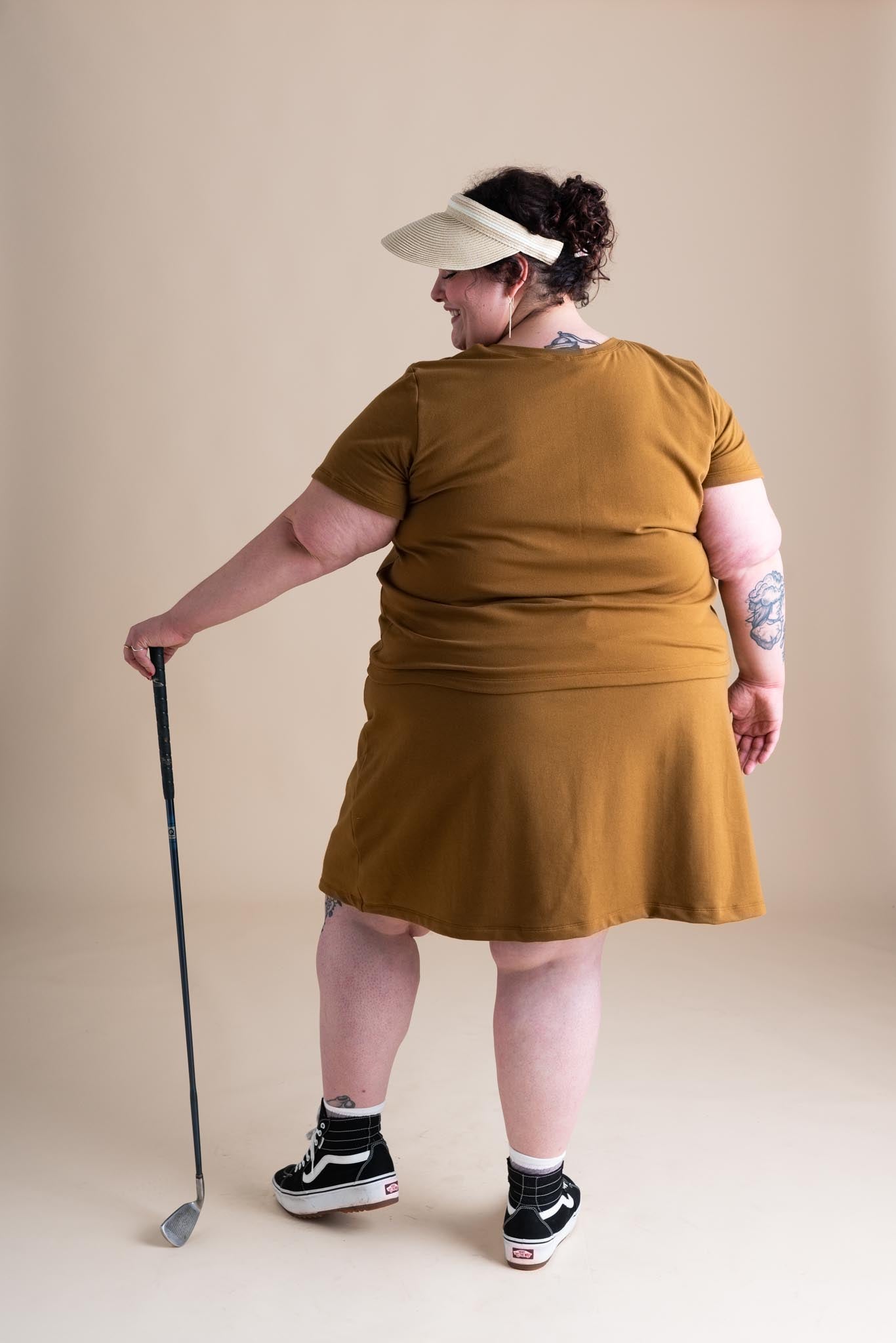 Elsa Skort in Almond