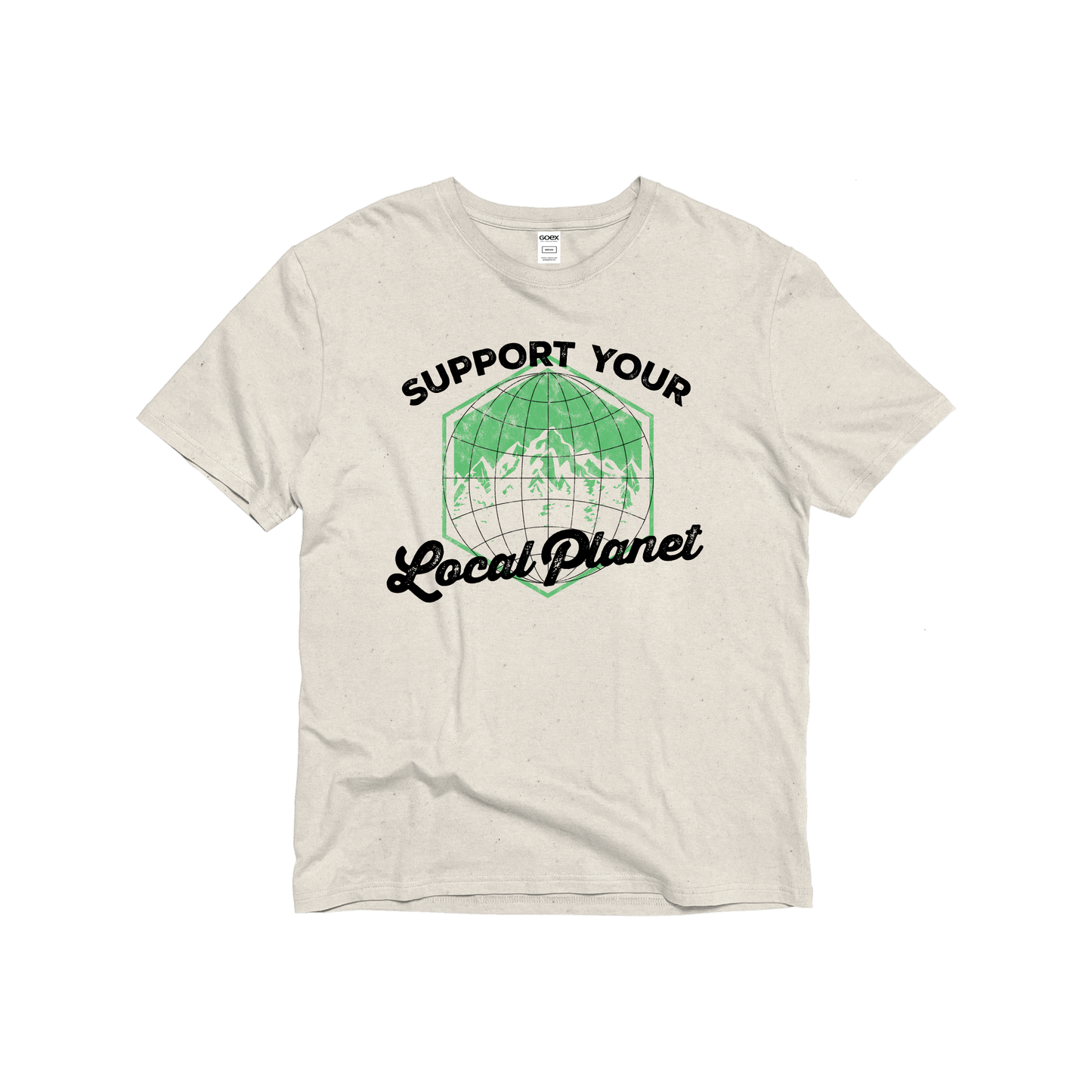 Support Your Local Planet Unisex Eco-Cotton Tee