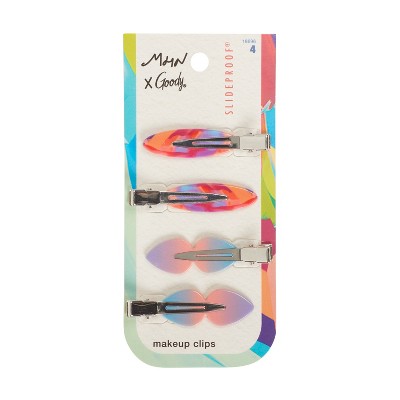 Goody x Morgan Harper Nichols Makeup Hair Clips 4ct - New
