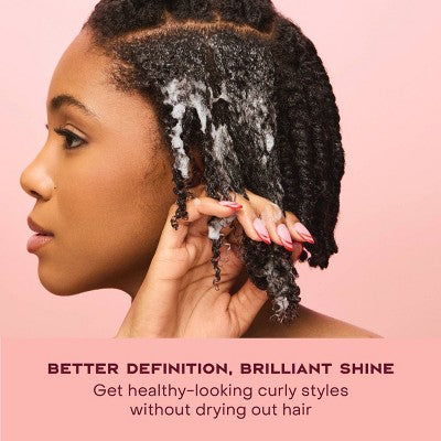 SheaMoisture Coconut and Hibiscus Frizz-Free Curl Mousse 7.5 fl oz - Missing Lid