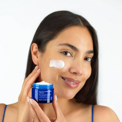 Andalou Naturals Deep Hydration Multi-Correcting Face Cream 1.7 fl oz - New