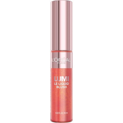 L'Oreal Paris True Match Lumi Le Liquid Blush for Cheeks Glowy Gold Pink 0.33 fl oz - New
