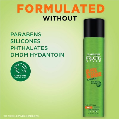 Garnier Fructis Style Sleek & Shine Hairspray 8.25oz - Imperfect Container