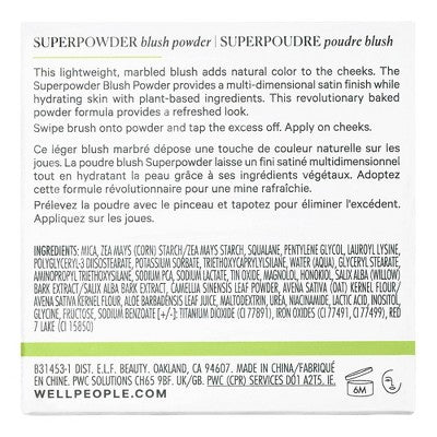 Well People Superpowder Blush Sweet Persimmon 0.17oz - New - Osadia Concept Store