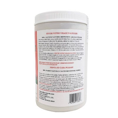 Aztec Secret Indian Healing Clay Deep Pore Cleansing Face & Body Mask Calcium Bentonite Clay 32oz - Imperfect Container