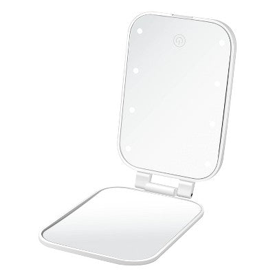 Conair LED Reflection Compact Magnification Compact Makeup Mirror White - Imperfect Box