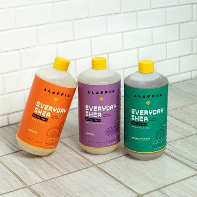 Alaffia EveryDay Shea Bubble Bath Unscented 32 fl oz - New