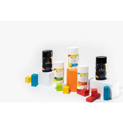 Play Pits Queen Natural Solid Deodorant 2.65oz - Imperfect Container