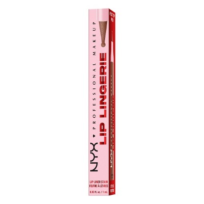 NYX Professional Makeup Lip Lingerie Lip Liner Stain 02 Naughty Nudes 0.03 fl oz - Imperfect Box