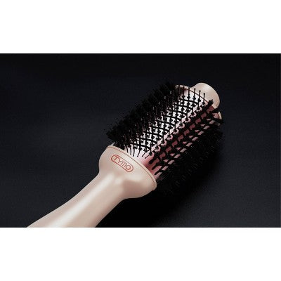 TYMO Volumizer Hot Air Brush Hair Dryer Champagne Pink - Imperfect Box