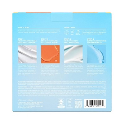 e.l.f. SKIN Wake the e.l.f. Up! Skincare Holiday Gift Kit 4ct - Imperfect Box