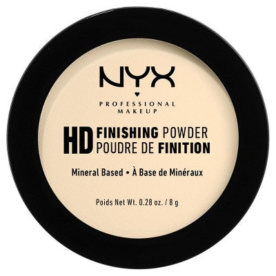 NYX Professional Makeup HD Finishing Pressed Powder Banana 0.28oz - New