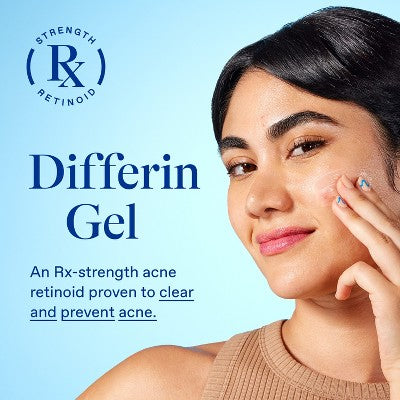 Differin Acne Retinoid Face and Body Treatment Gel Adapalene 0.1% 15g - Imperfect Box