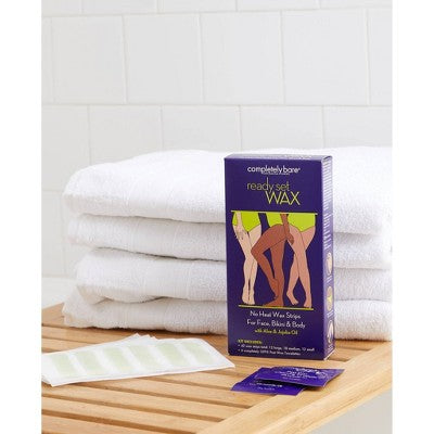 Completely Bare Waxing Kit 50 Piece Kit - New