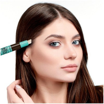 L'Oreal Paris Magic Root Precision Temporary Gray Concealer Dark Brown 0.05 fl oz - Imperfect Box
