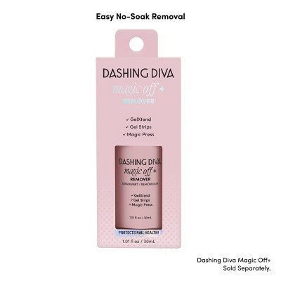 Dashing Diva Glaze Semi-Cured Gel Nail Polish Strips Starter Kit Powder Pink 32ct - New - Osadia Concept Store