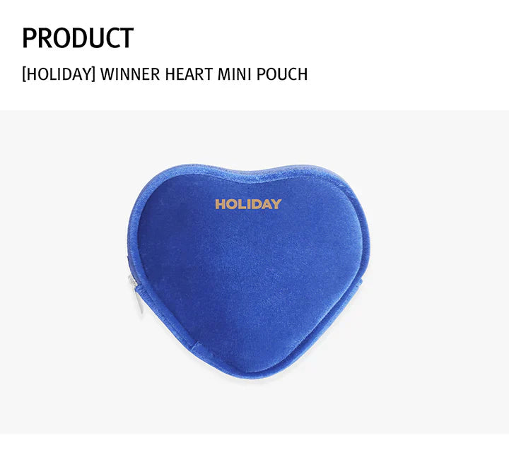 Winner - Holiday 4th Mini Album Official MD Heart Pouch