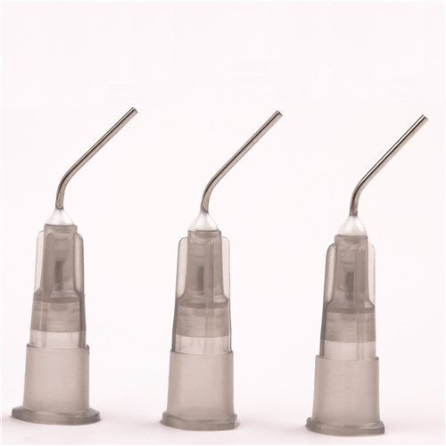 Dispenser Tip Cap, Grey, Pre-Bent / Pre-Cured, Self-Righting (100 Count)