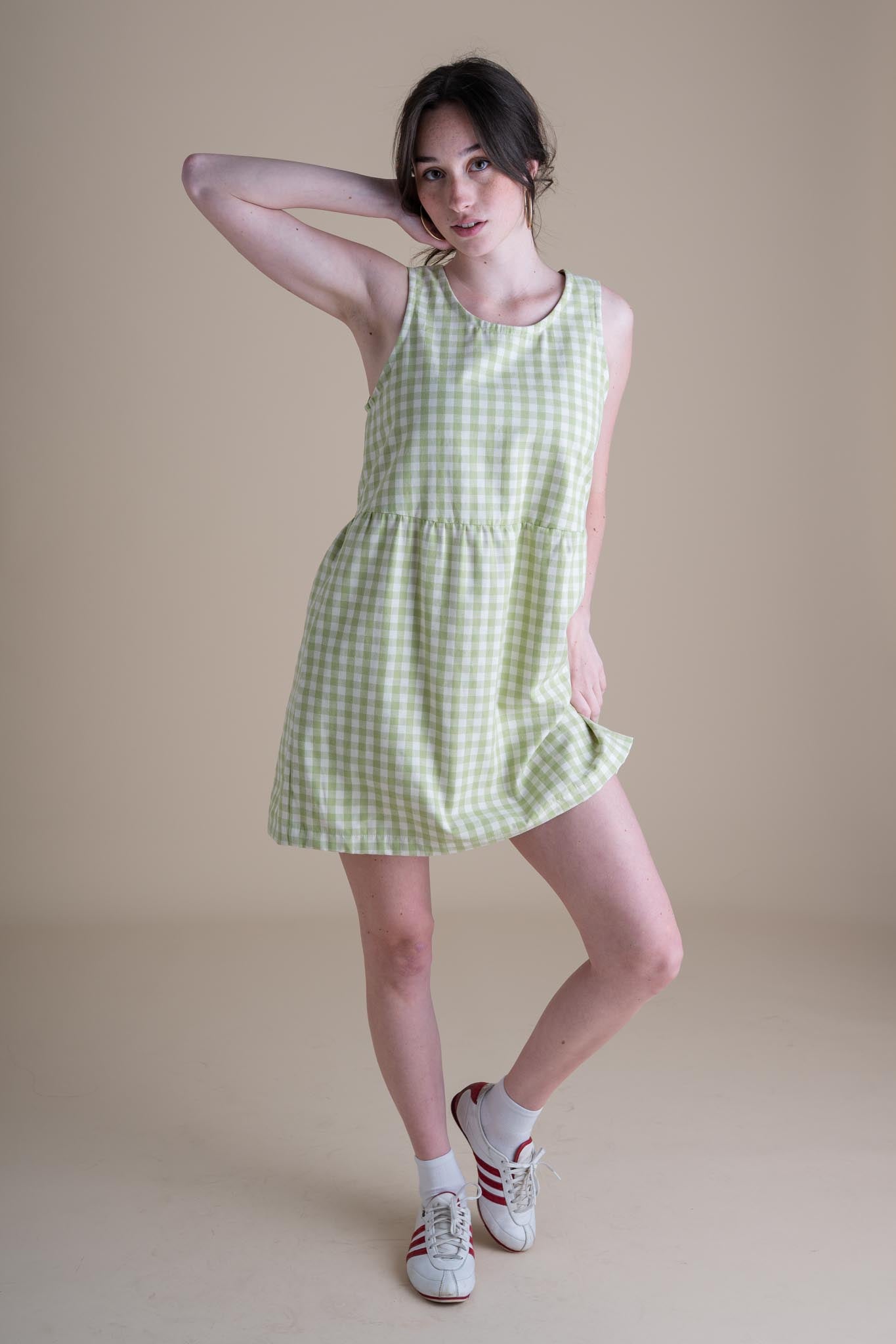Sassafras Dress in Honeydew