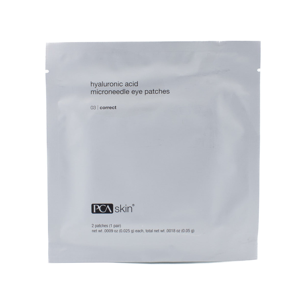 PCA Skin Hyaluronic Acid Microneedle Eye Patches 1 PAIR - New