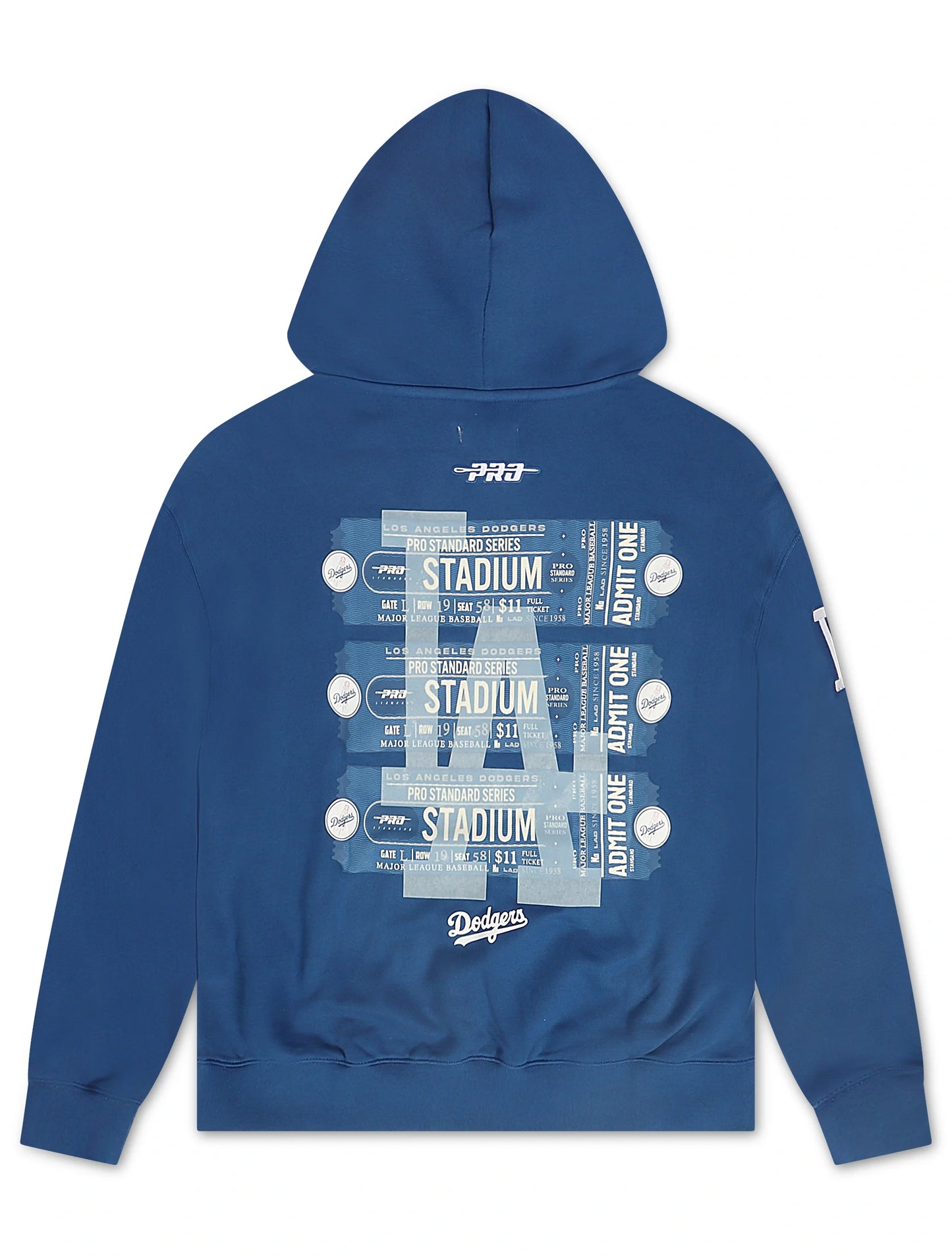 Pro Standard Dodgers Home Team Pullover Hoodie - Blue