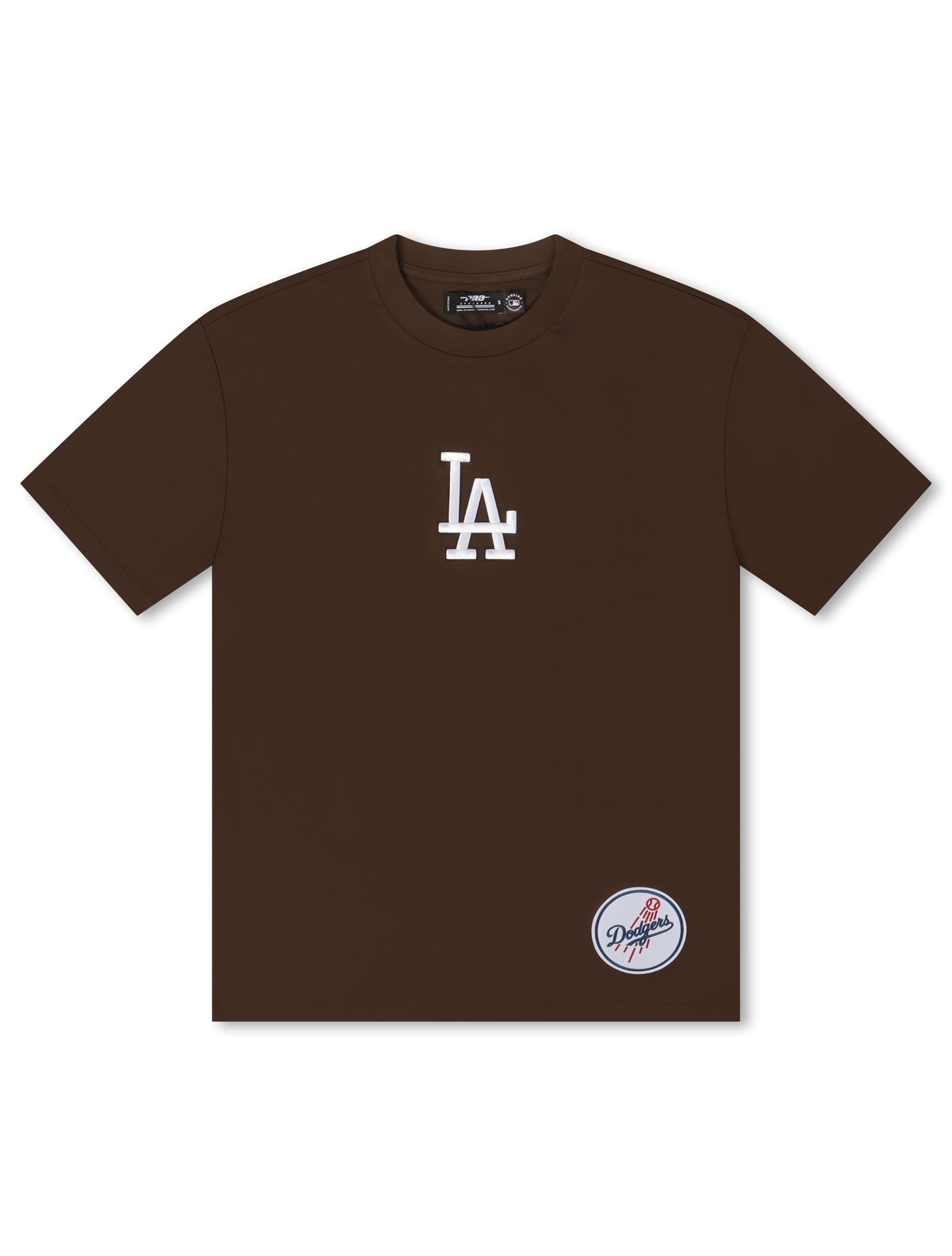 Pro Standard La Dodgers Wingspan Drop Shoulder Tee - Brown