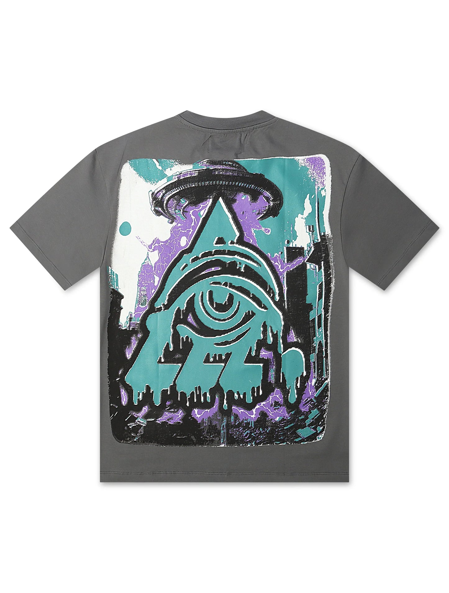 Starseed Only Race Tee - Charcoal