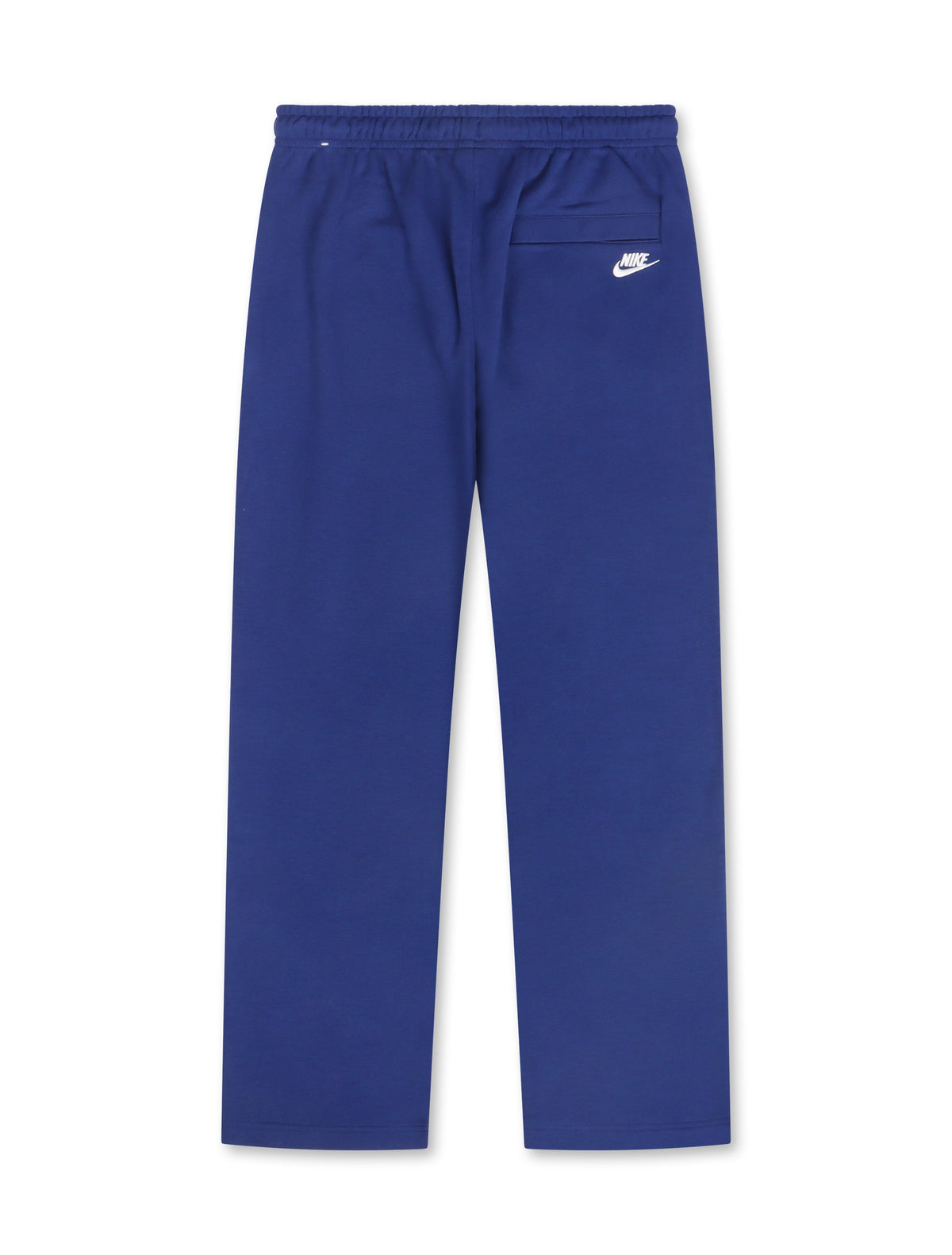 Nike Mens French Terry Open-Hem Pants - Deep Royal Blue