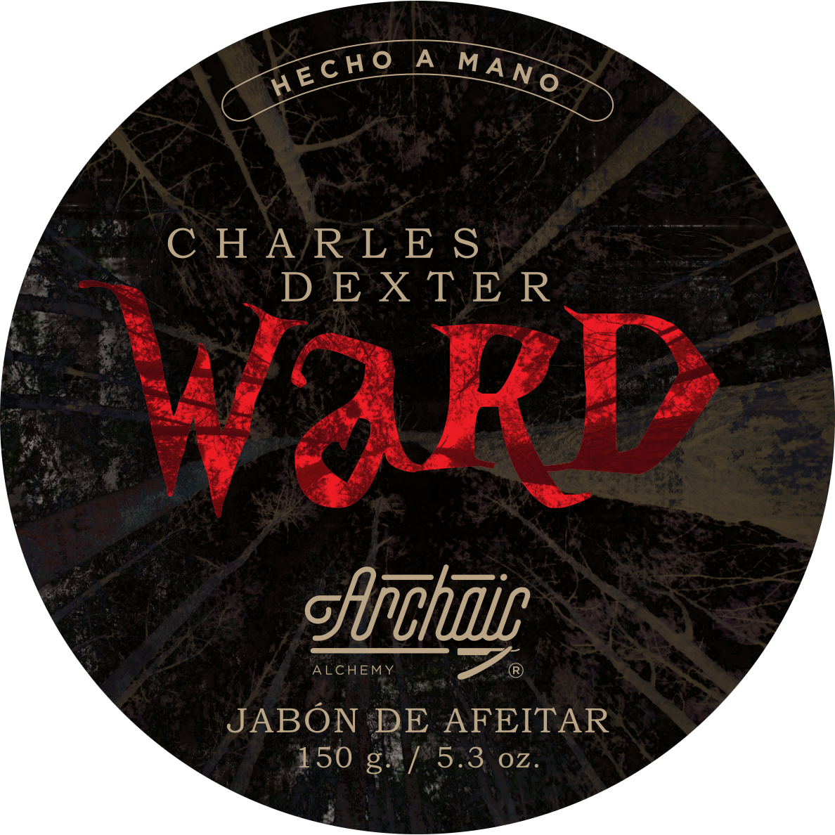 Archaic Alchemy Charles Dexter Ward Shaving Soap 150g